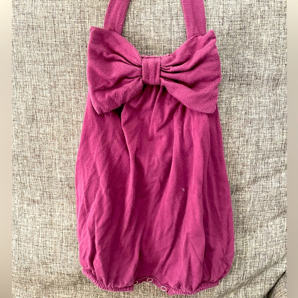 Bamboo Kate Quinn halter romper 0/3m